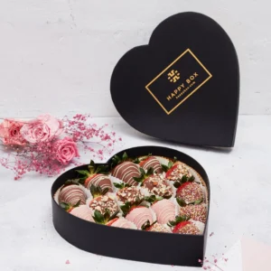 Fancy Heart Strawberries