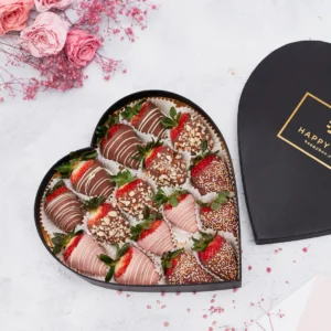 Fancy Heart Strawberries