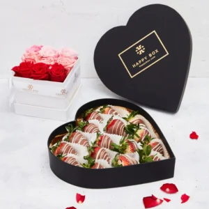 Heart Chocolate Strawberries