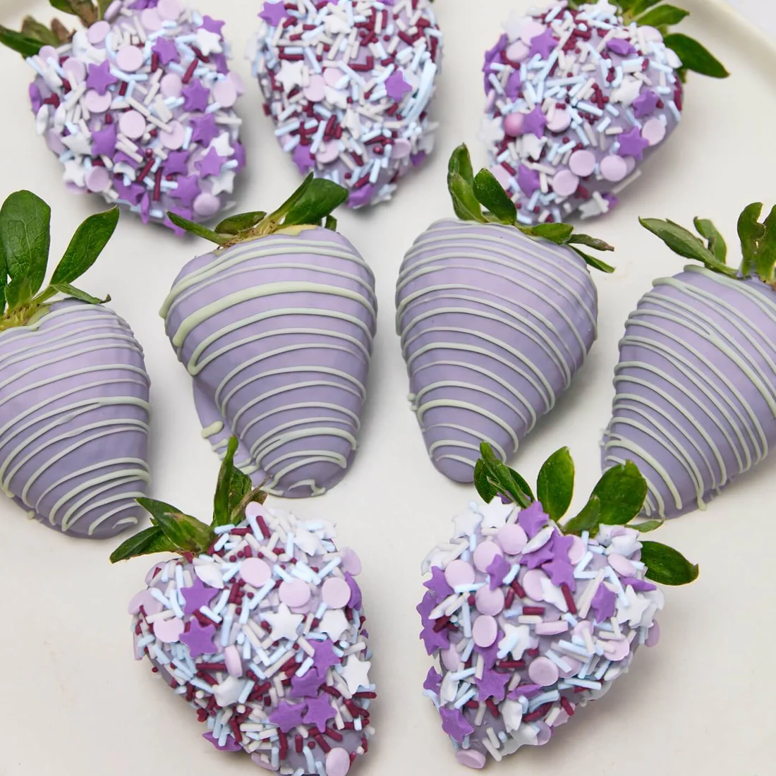 Precious Purple Strawberries